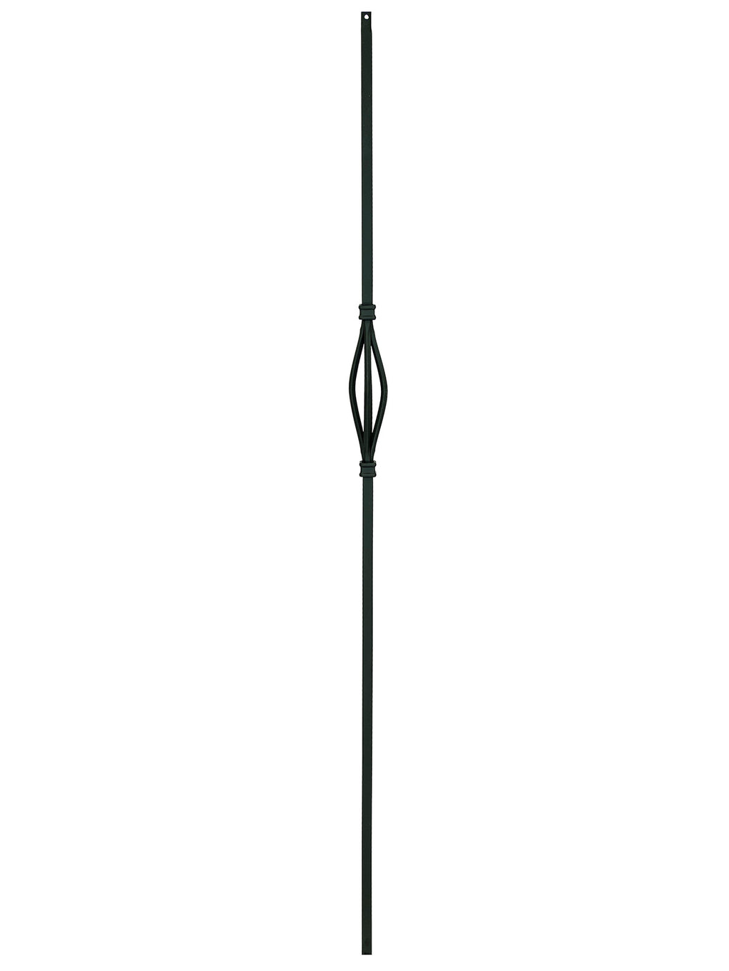 Iron Baluster T18 - Contemporary Basket