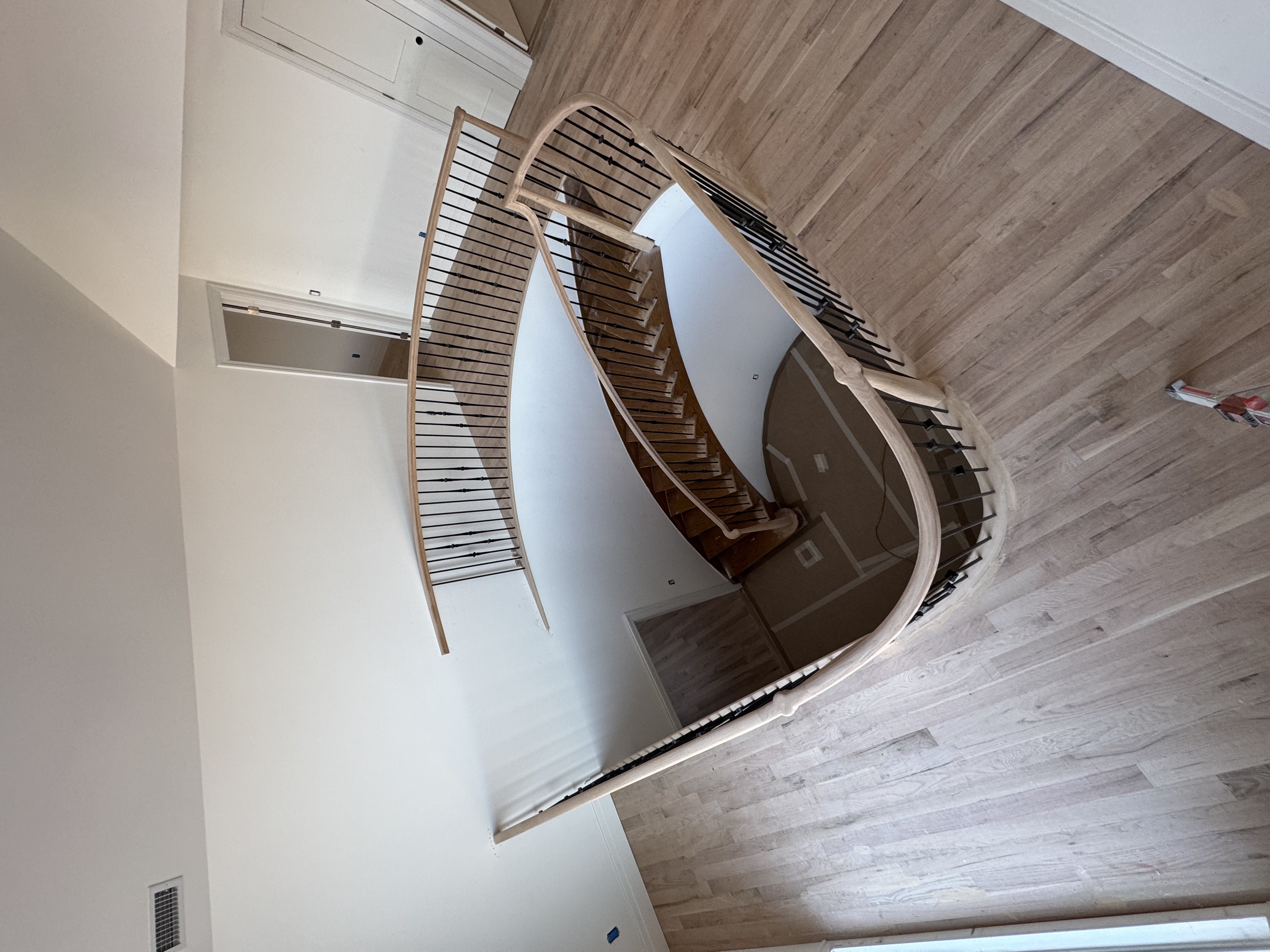 Professional staircase project with attention to detail